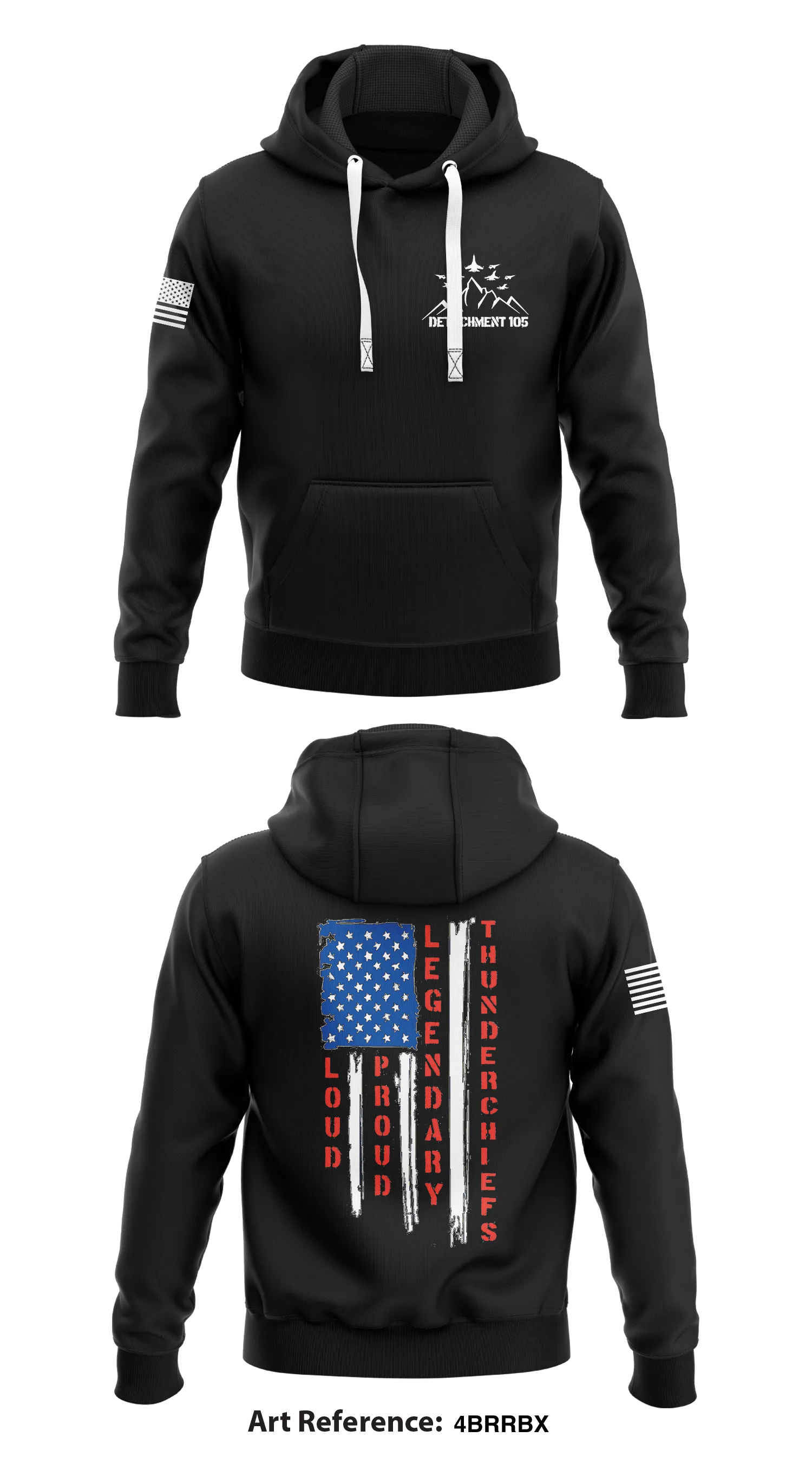 Detachment 15 Thunderchiefs Store 1  Core Men's Hooded Performance Sweatshirt - 4bRrBx