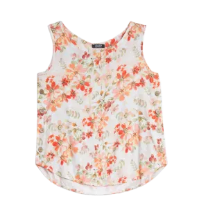 Devia Sleeveless Floral Top