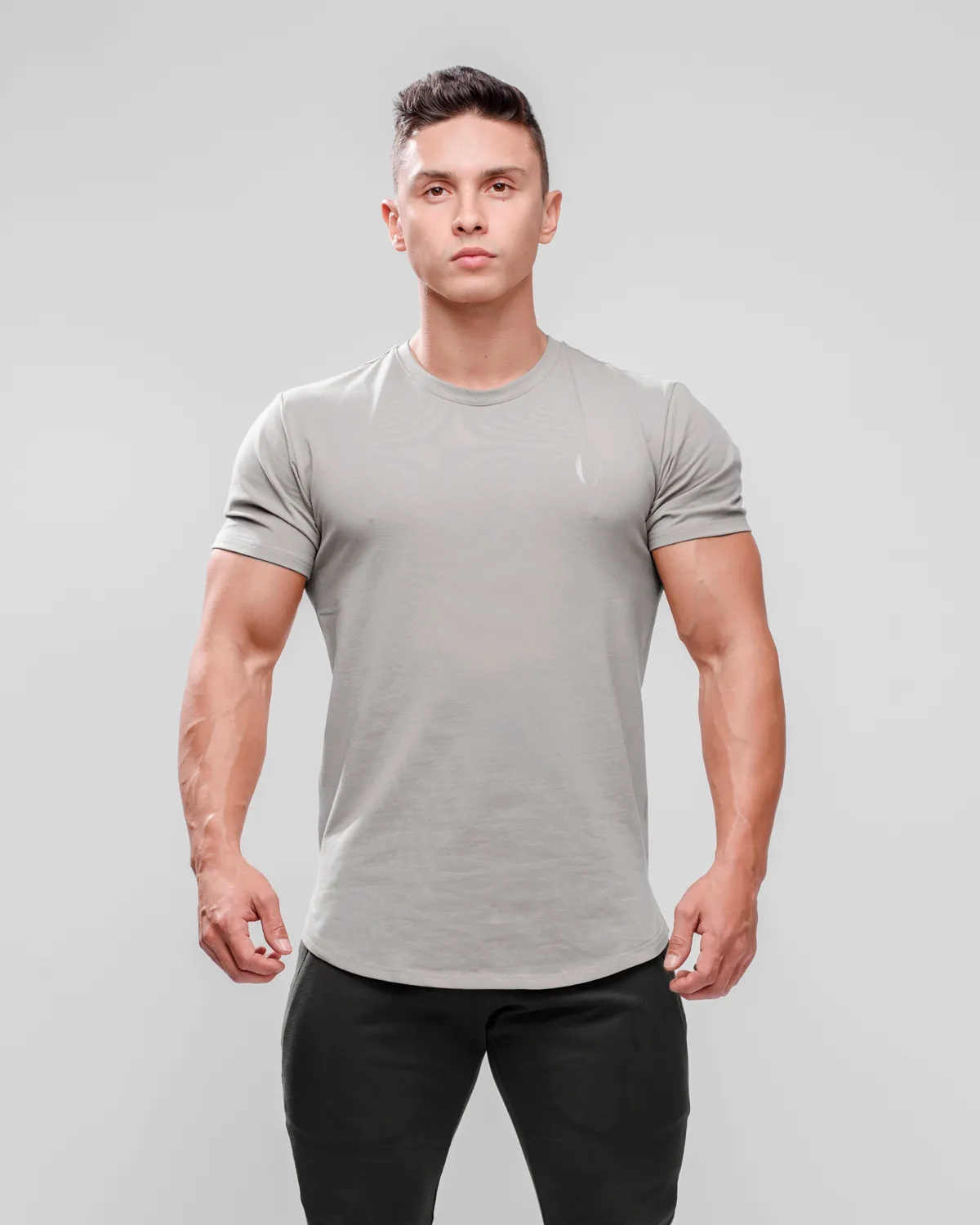 DLUXX Tee Smoke Grey