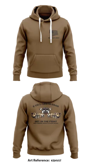 E Co 1-189th GSAB  Store 1  Core Men's Hooded Performance Sweatshirt - KshV5T