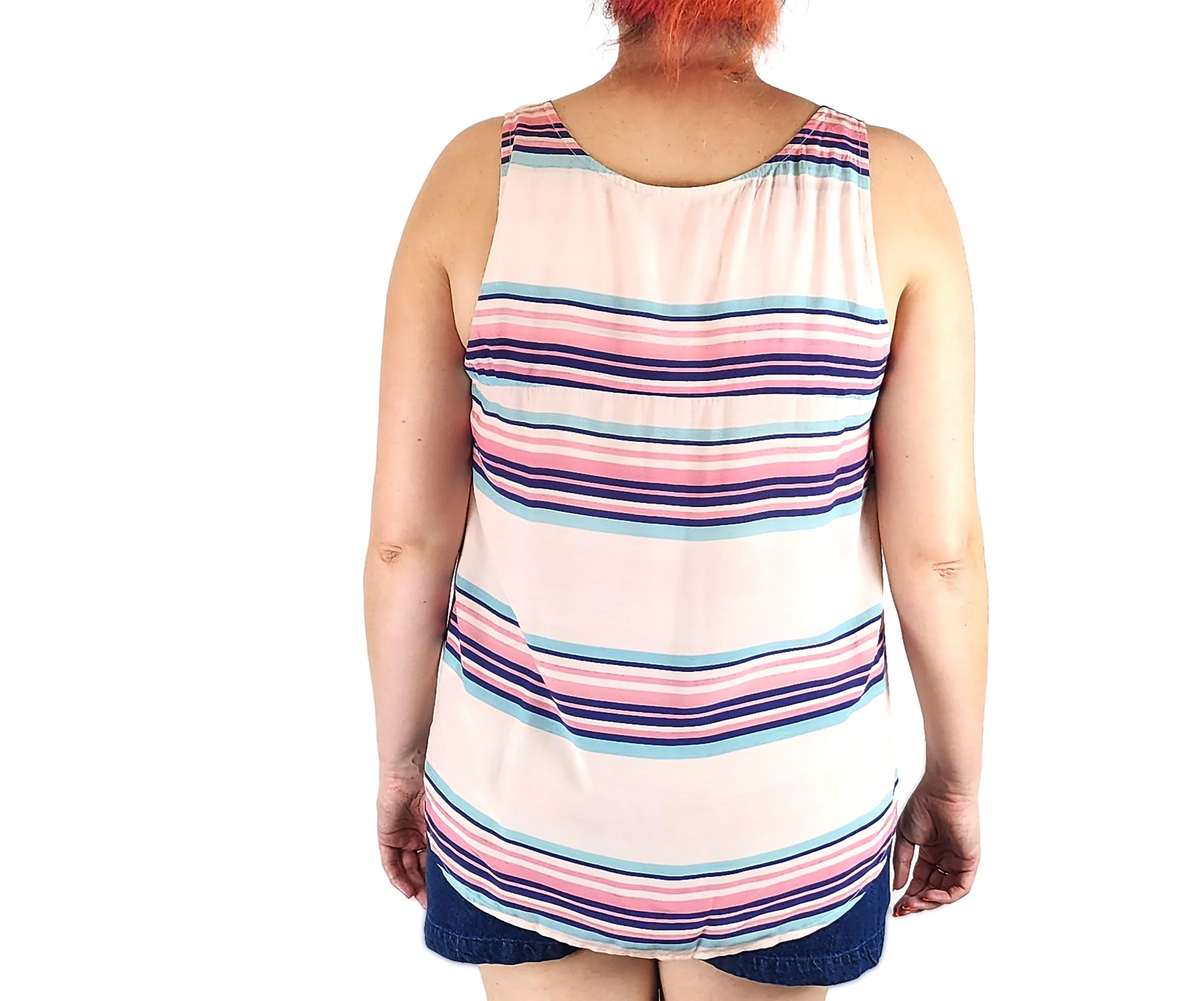 Ella Sanders striped top size Large