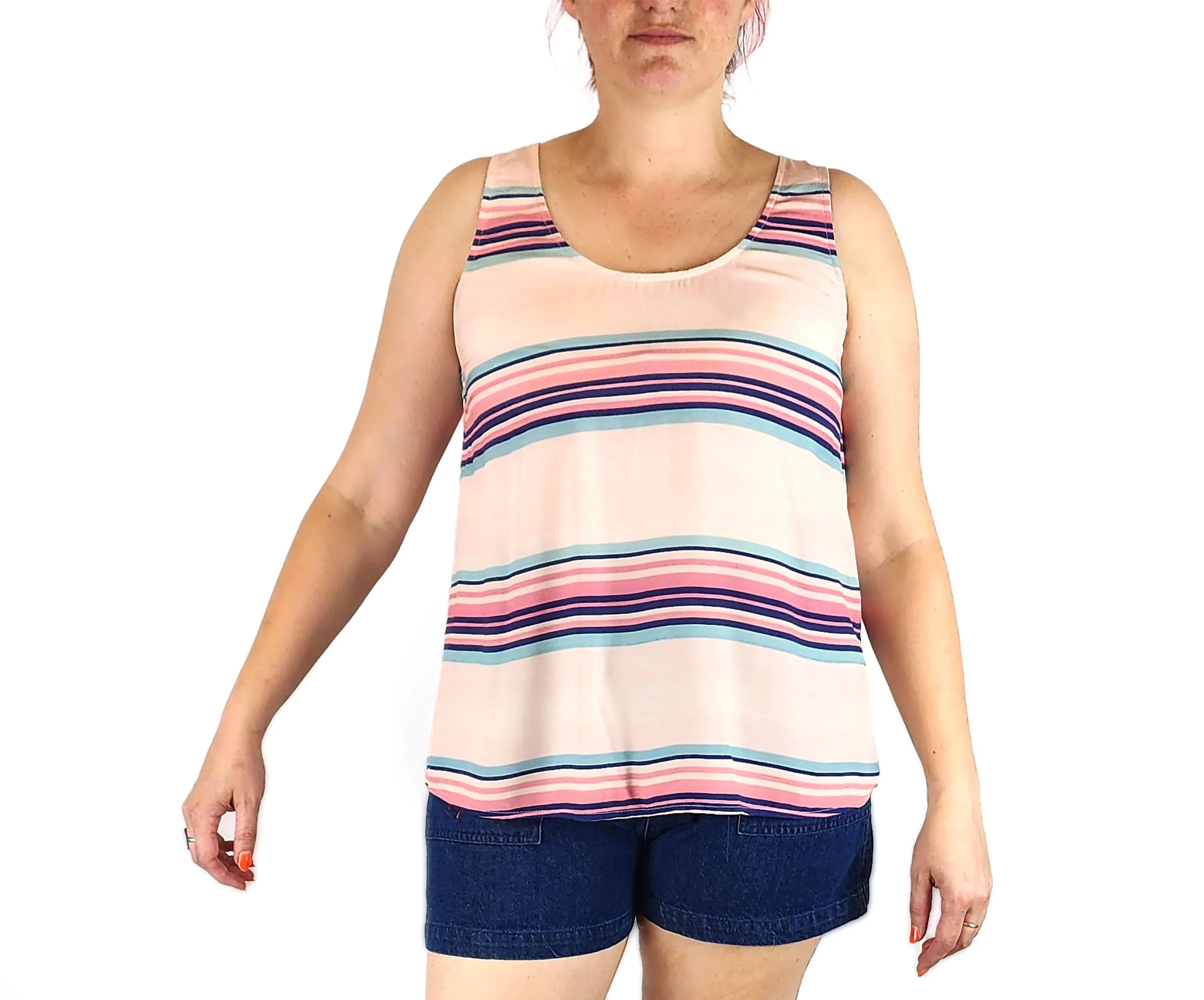 Ella Sanders striped top size Large