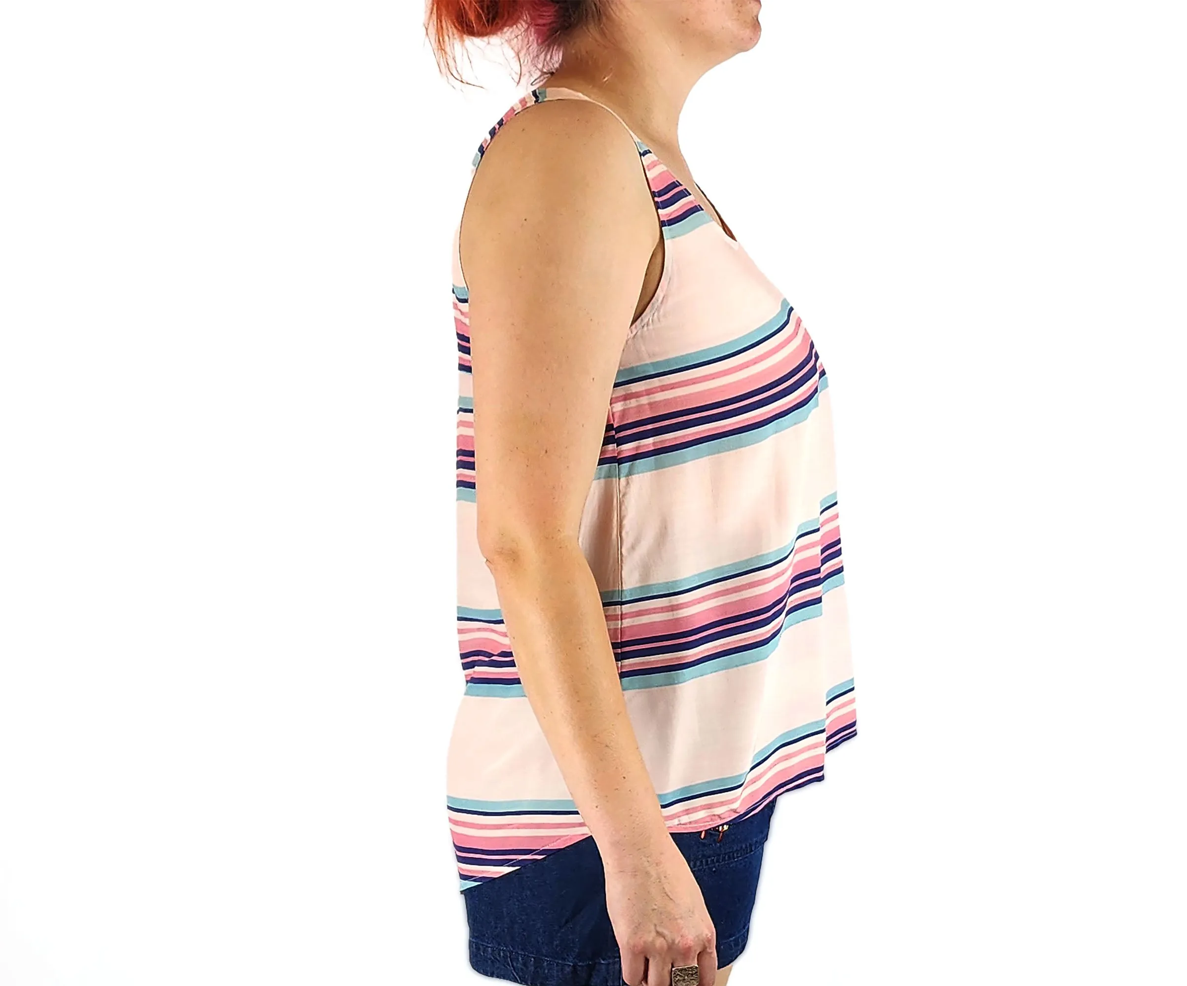 Ella Sanders striped top size Large