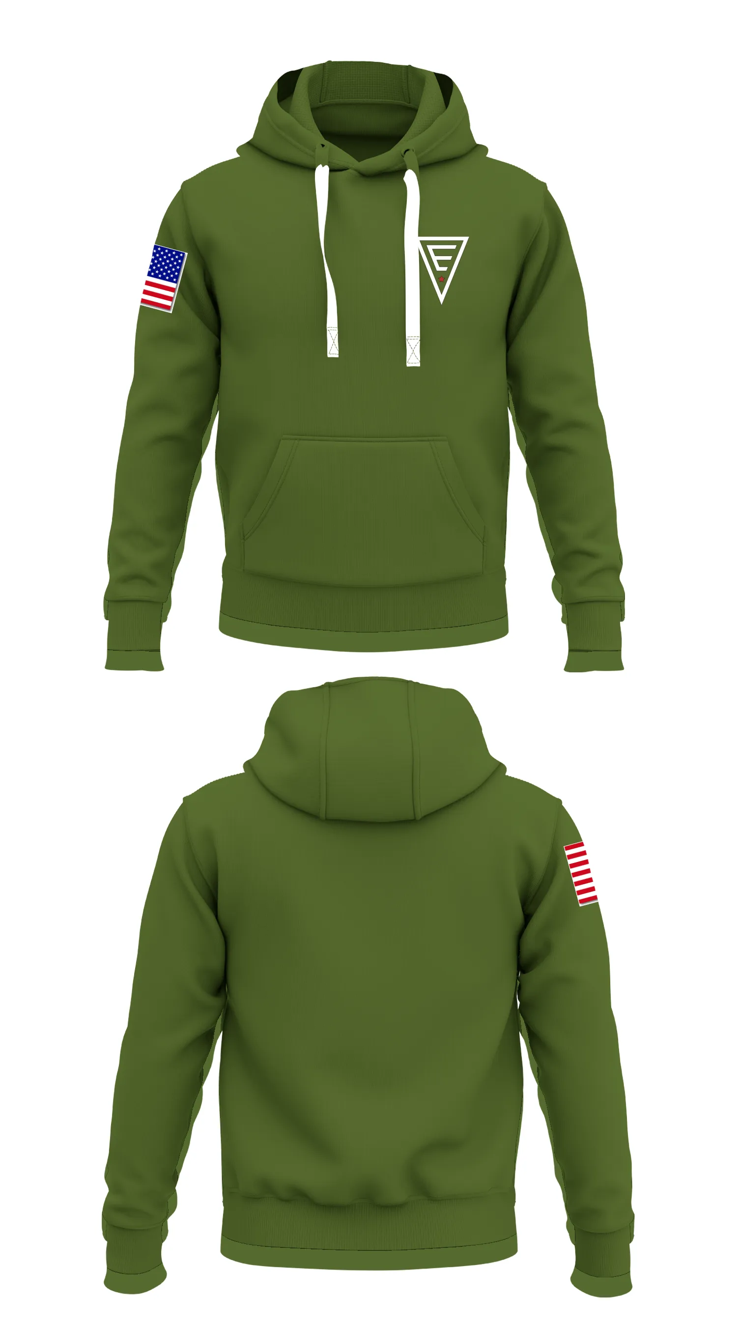 Emblem Athletic  Core Men's Hooded Performance Sweatshirt - 94907244705