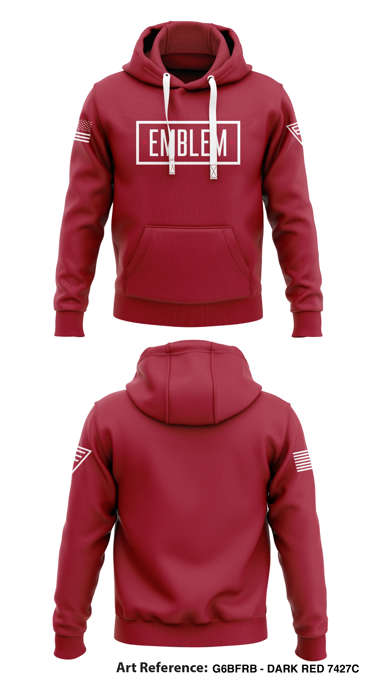 Emblem Athletic Team Store Core Men's Hooded Performance Sweatshirt - G6BFRB