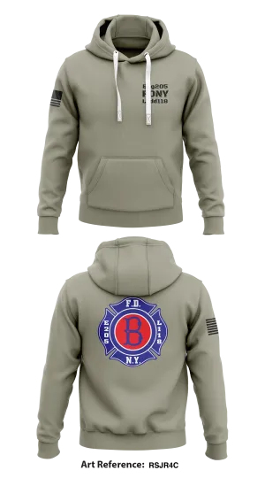 Eng25/FDNY/Ladd118 Store 1  Core Men's Hooded Performance Sweatshirt - RsJR4C