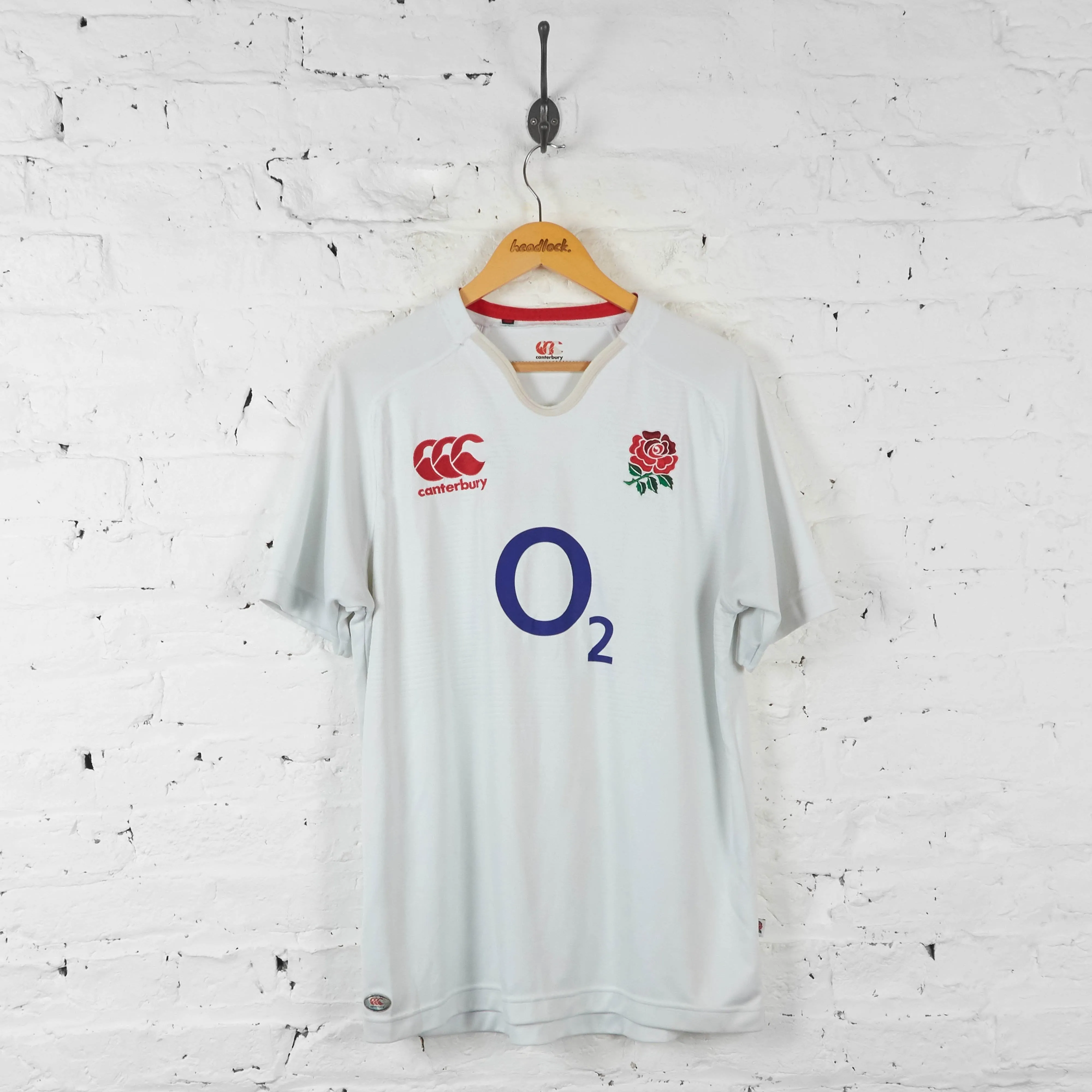 England Rugby Canterbury 2012 Home Rugby Shirt - White - XL