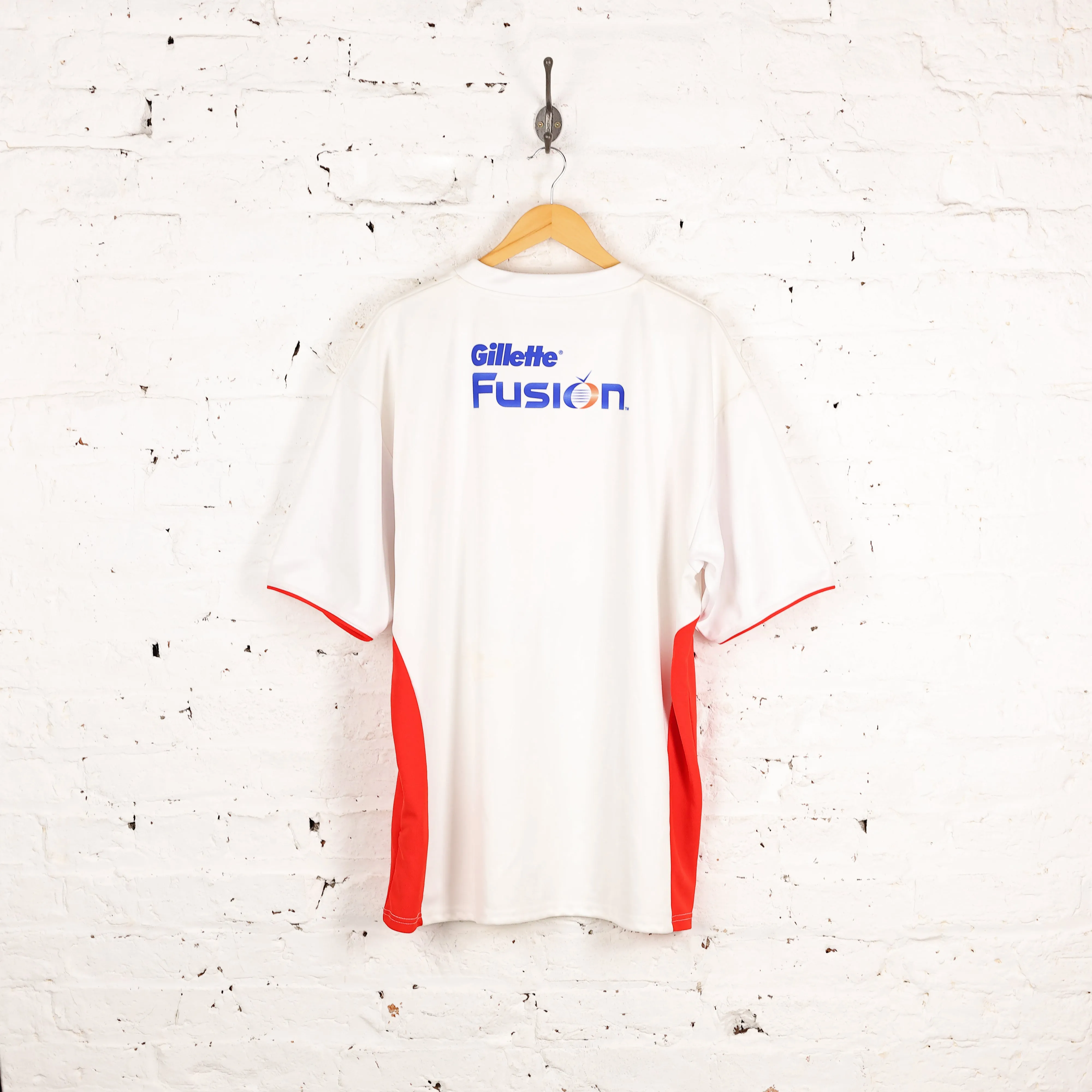 England Rugby League 2008 World Cup Shirt - White - XXL