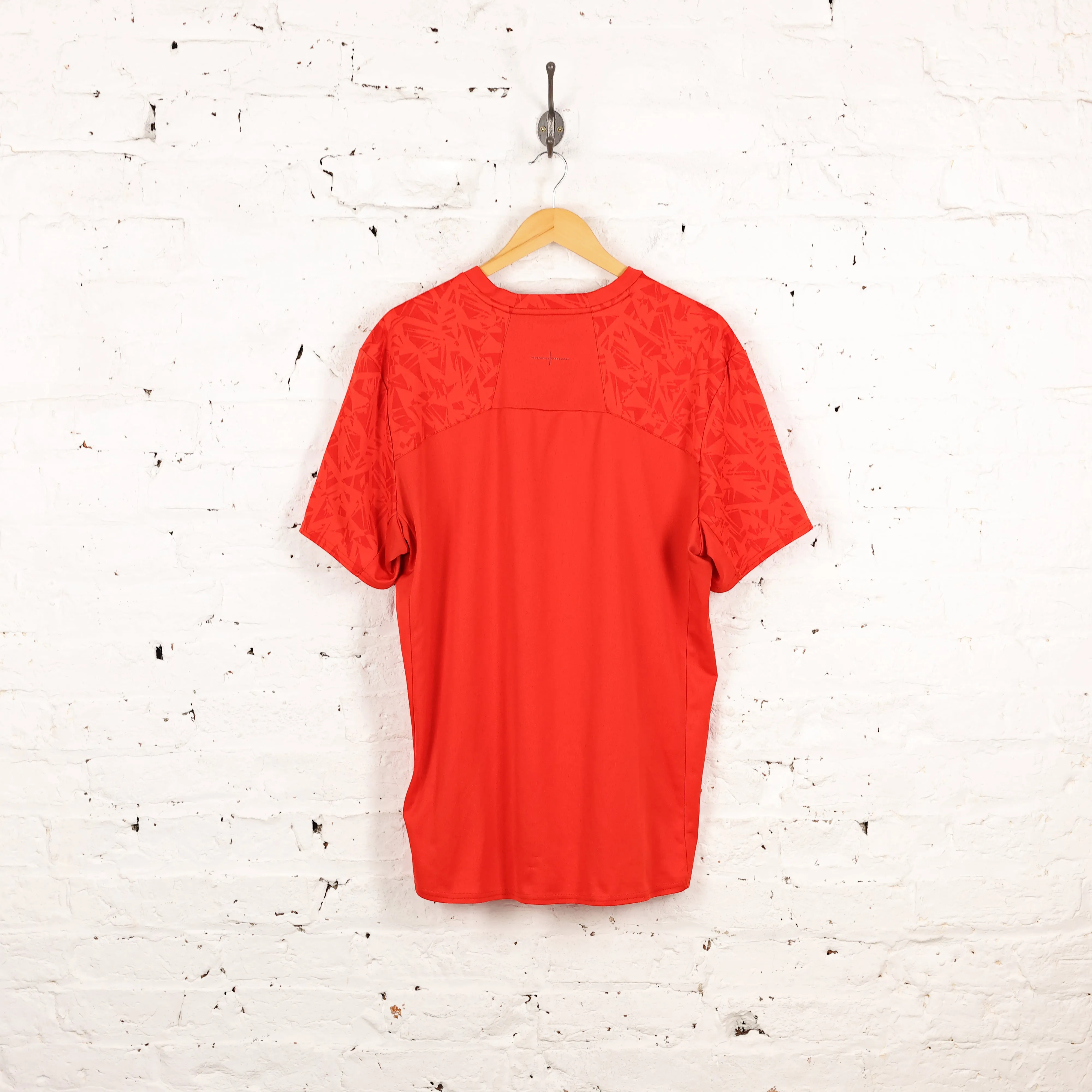 England Rugby Umbro Training Top Shirt - Red - XXL