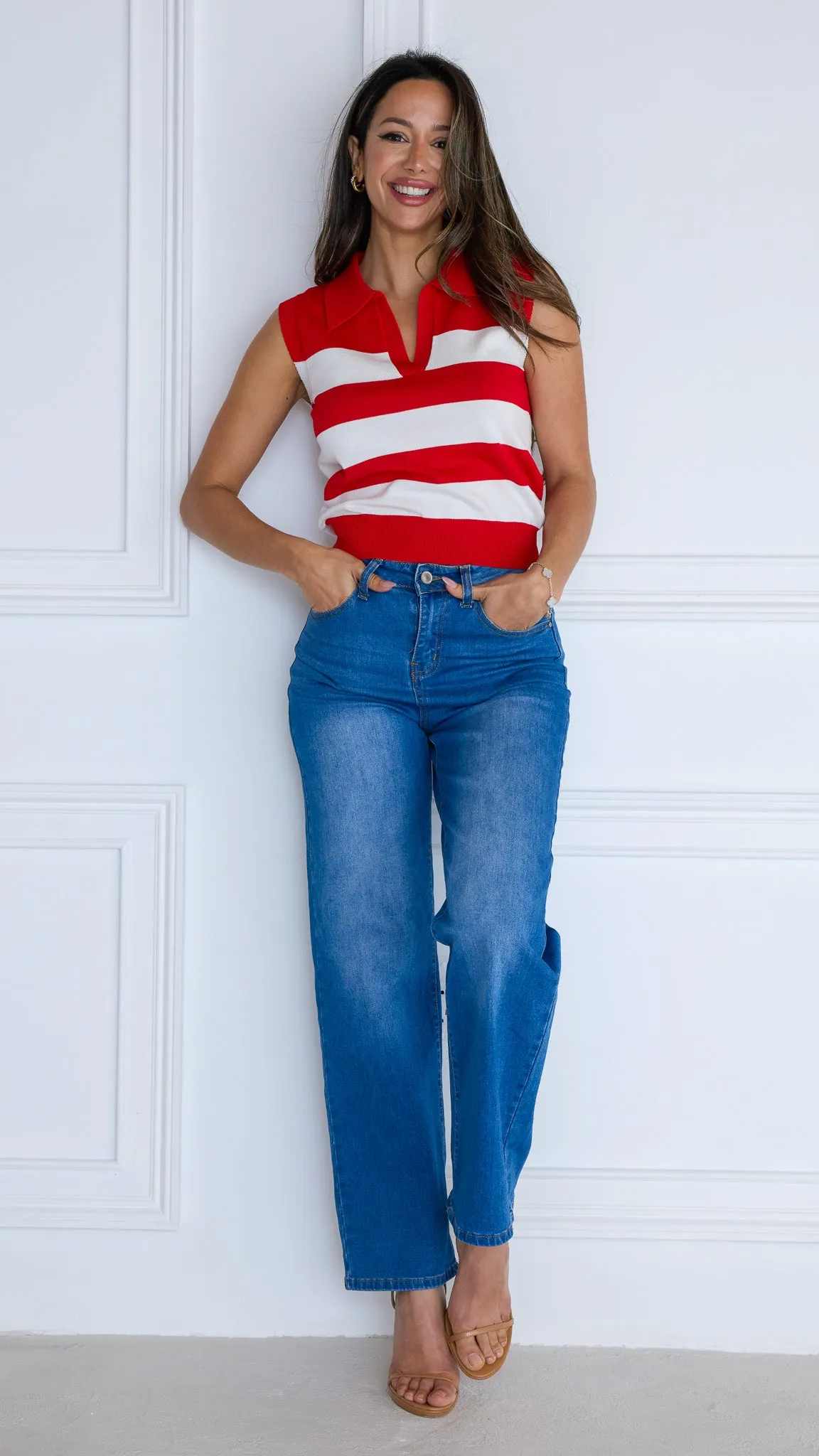 Erin Striped Top