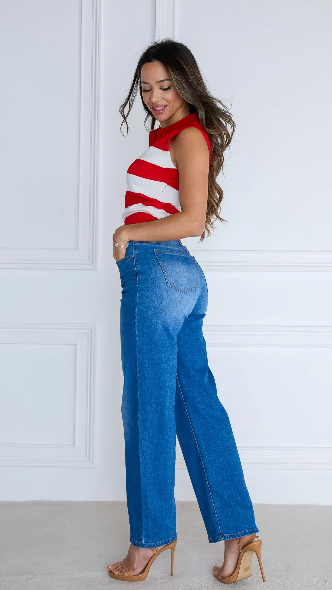 Erin Striped Top