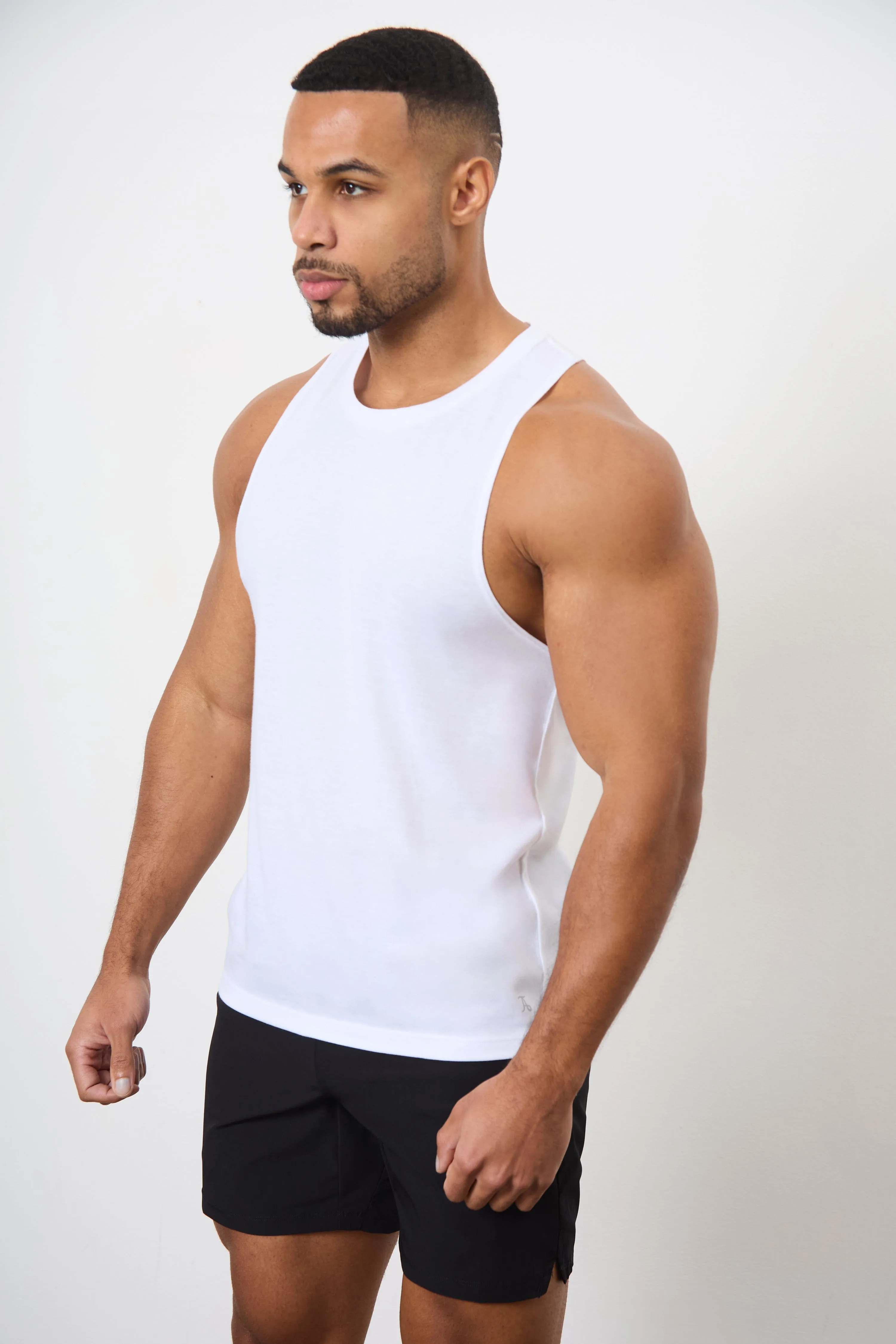 Essential Training Vest in White