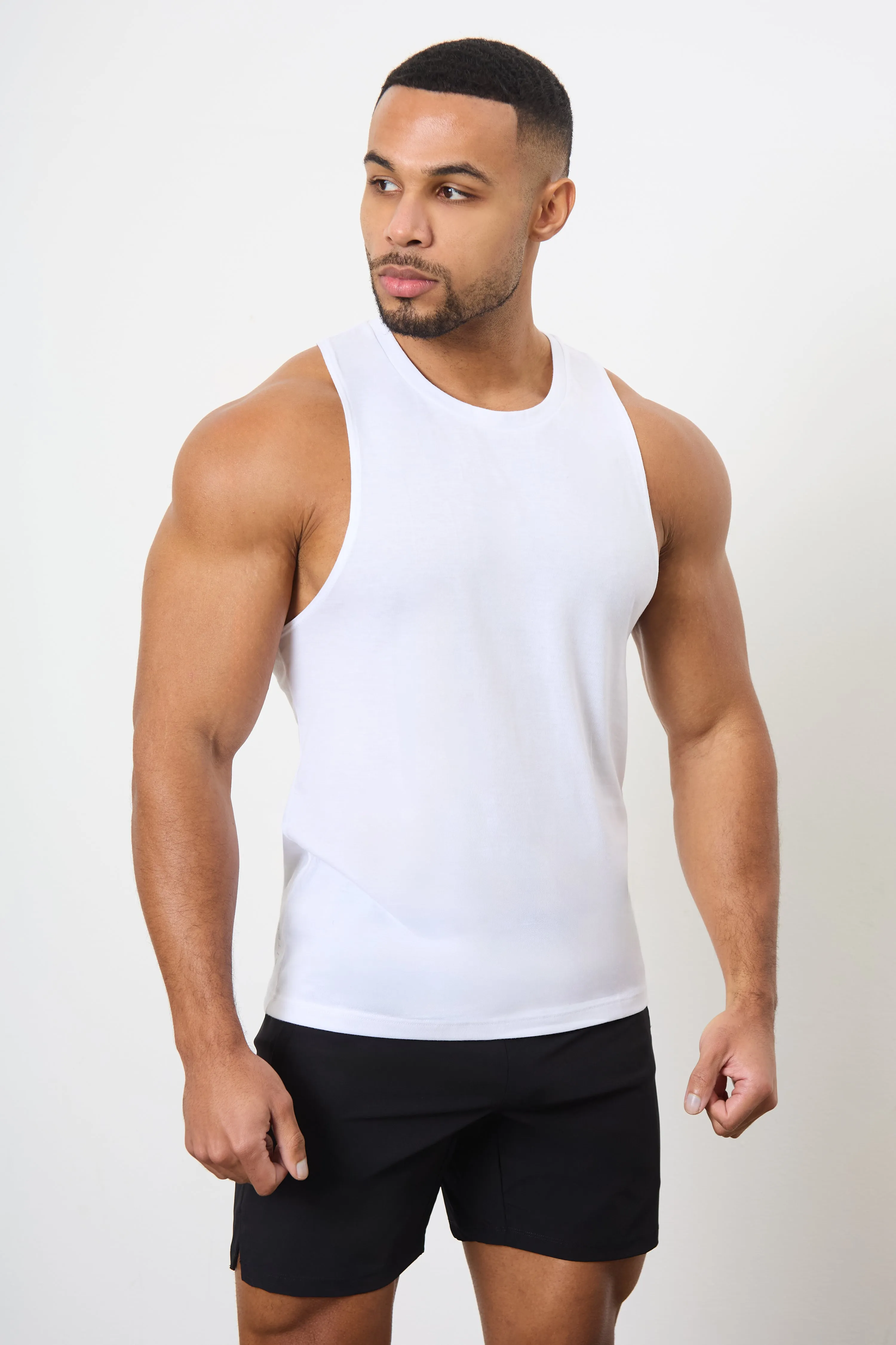 Essential Training Vest in White