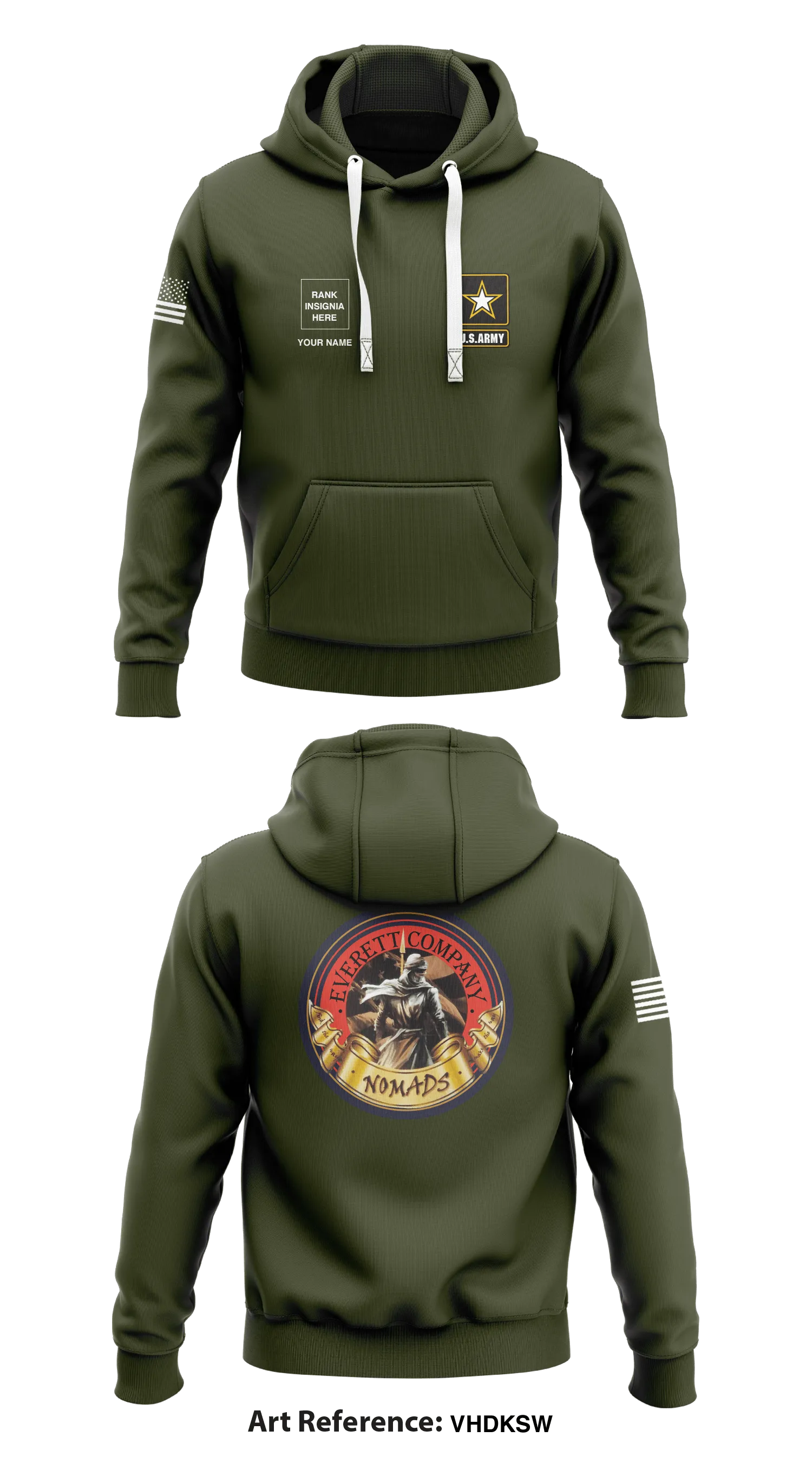 Everett Nomads Store 1  Core Men's Hooded Performance Sweatshirt - vhdKsW