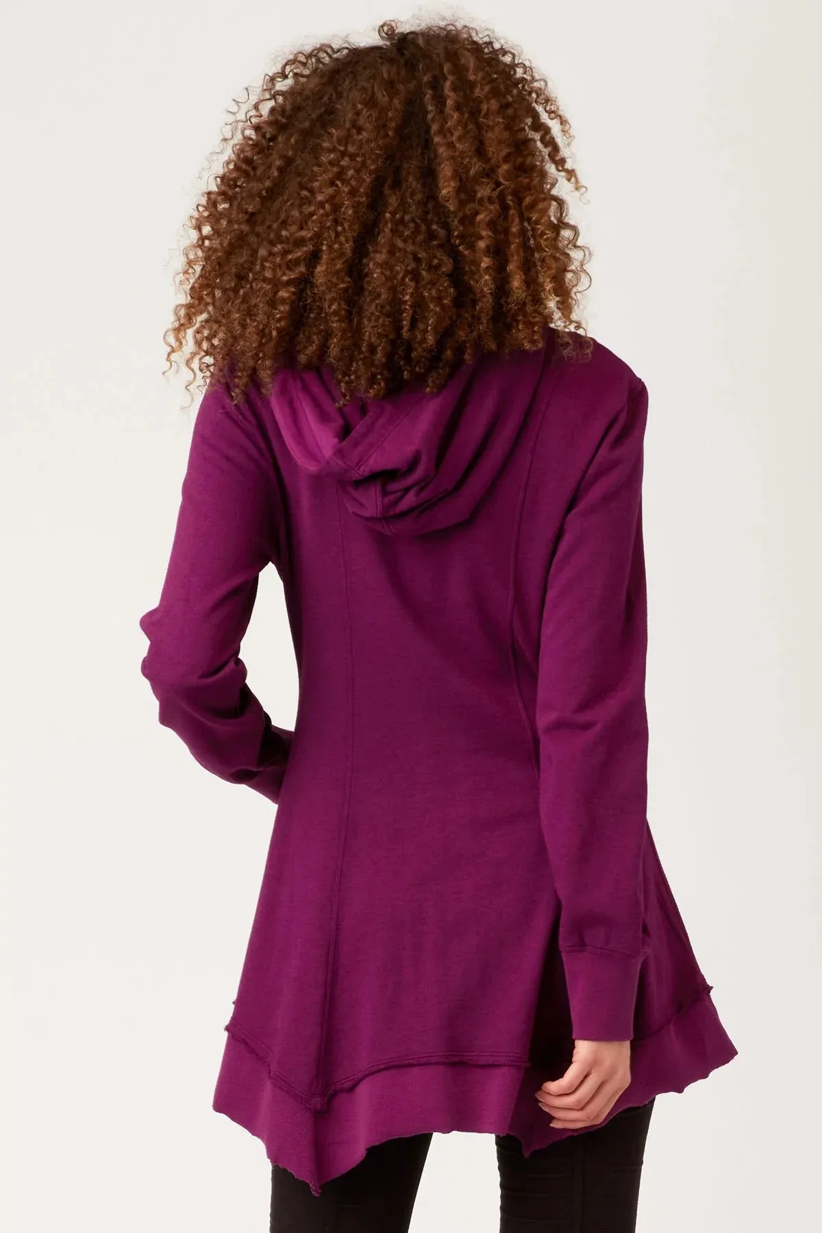 Fleece merchantile jacket in anemone