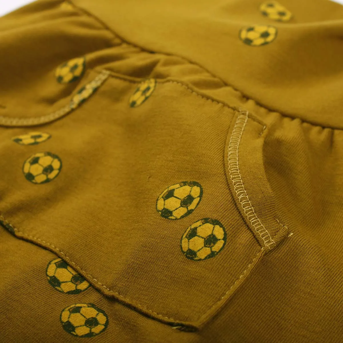 Football Print Pants - Baby