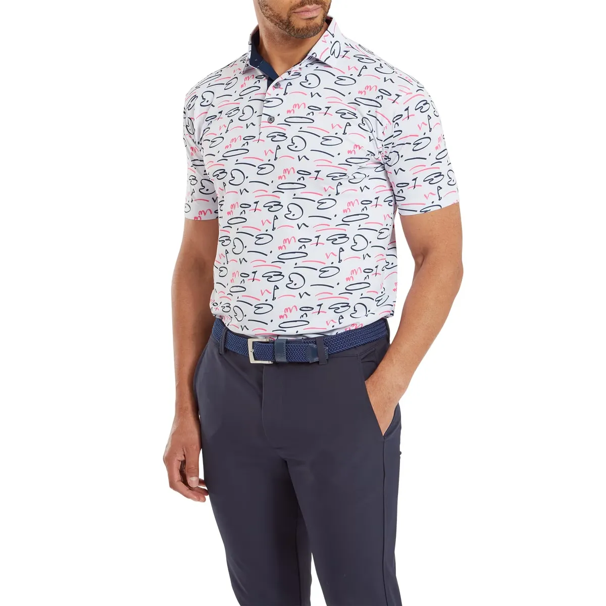 FootJoy Golf Course Doodle Polo