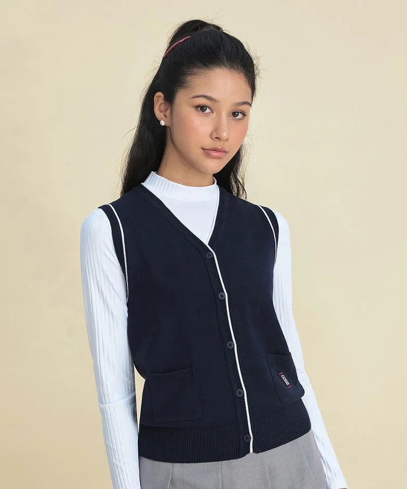FORDI Pocket Vest - Navy