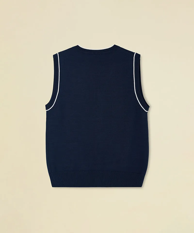 FORDI Pocket Vest - Navy