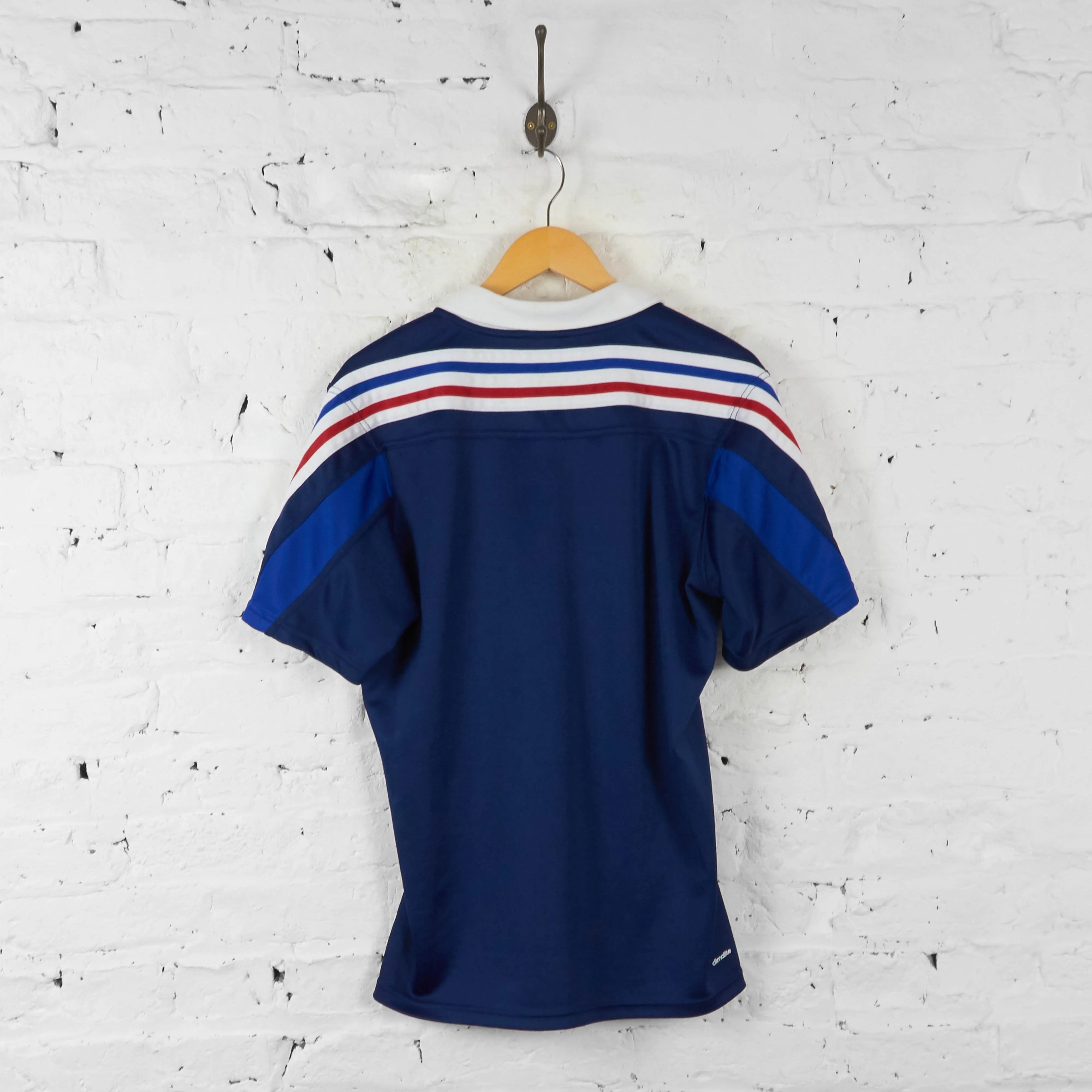 France Rugby Adidas Shirt - Blue - S