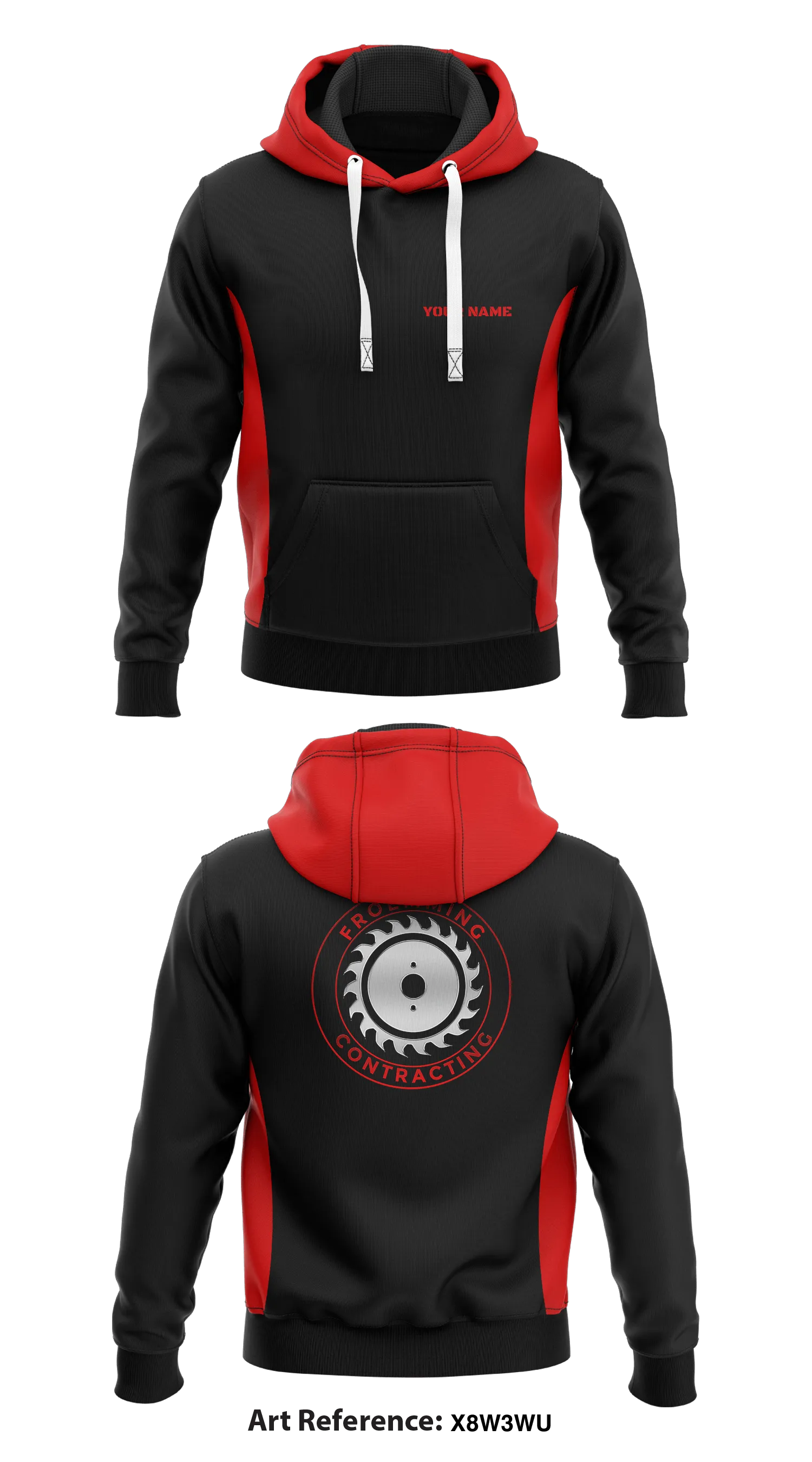 Froemming Contracting Store 1  Core Men's Hooded Performance Sweatshirt - x8W3wU