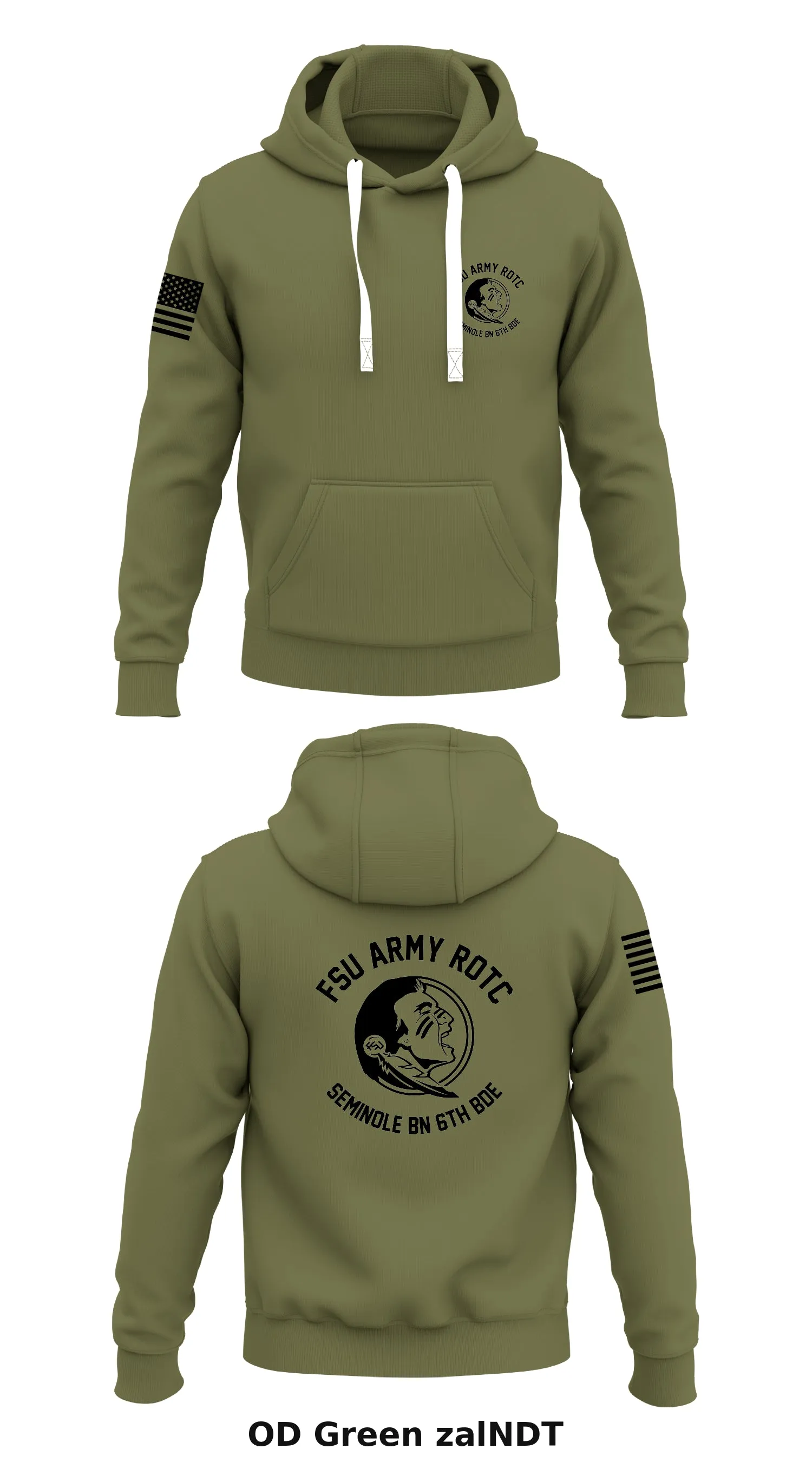 FSU Army ROTC, Seminole BN, 6th B Store 1  Core Men's Hooded Performance Sweatshirt - zalNDT
