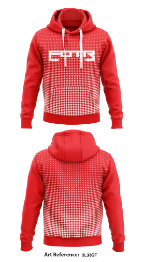Future of the Retro Store 1 Core Men's Hooded Performance Sweatshirt - 3L33qt