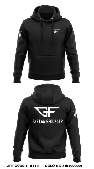 G&F Law Group Store 1 Core Men's Hooded Performance Sweatshirt - BGFLGT