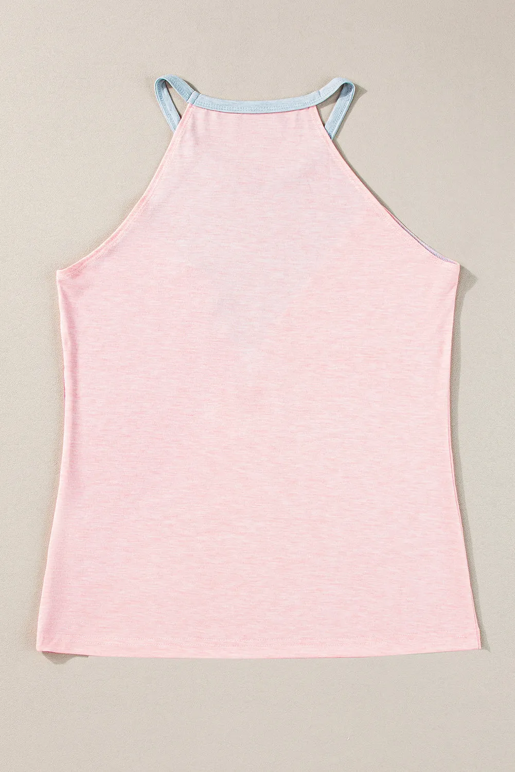 Geometric Sleeveless Top