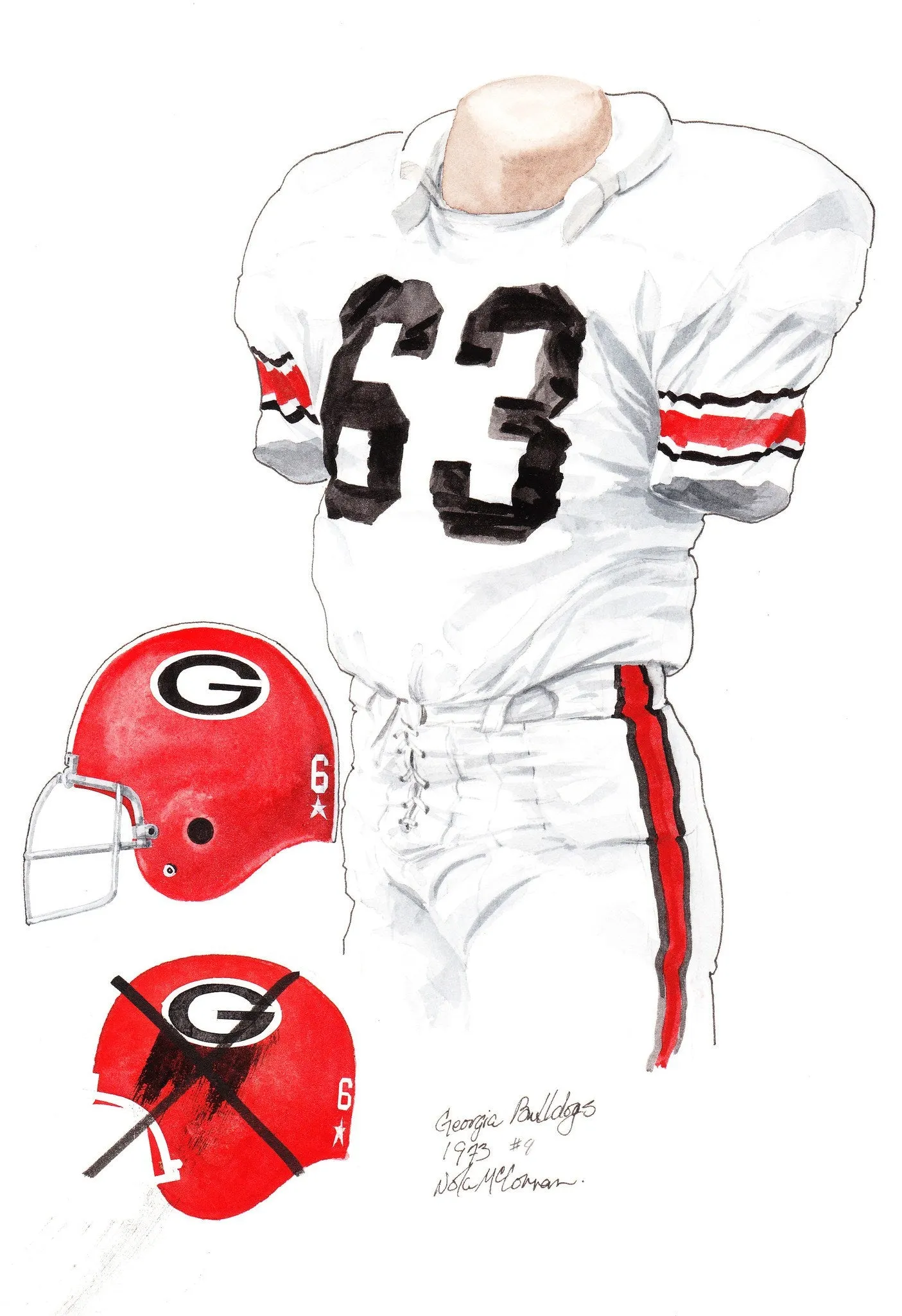 Georgia Bulldogs 1973