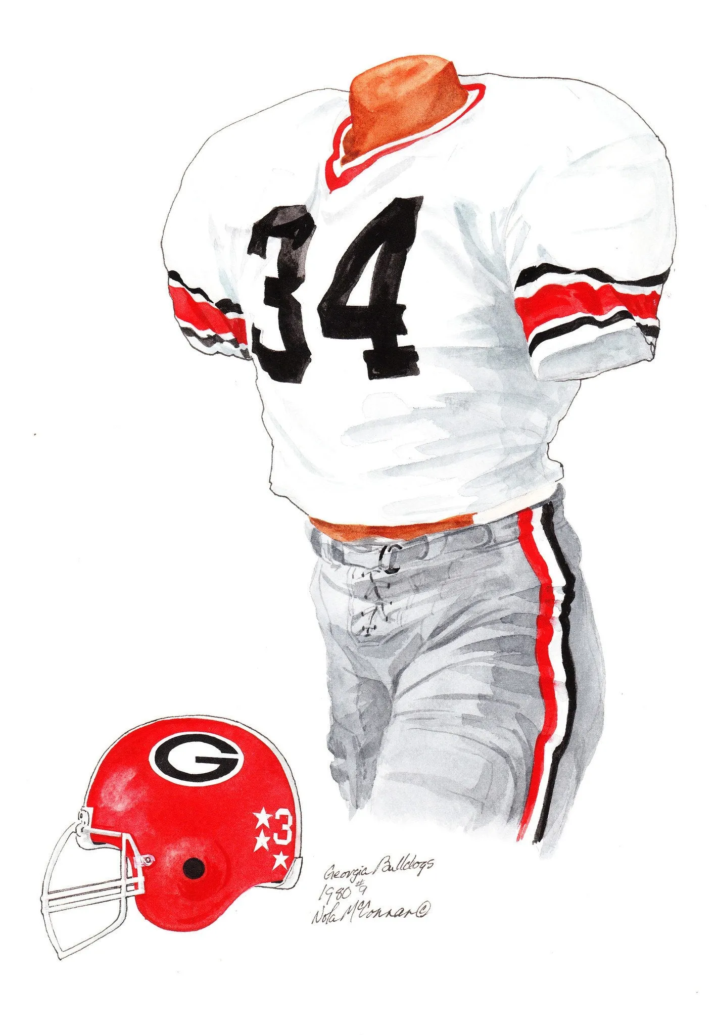 Georgia Bulldogs 1980
