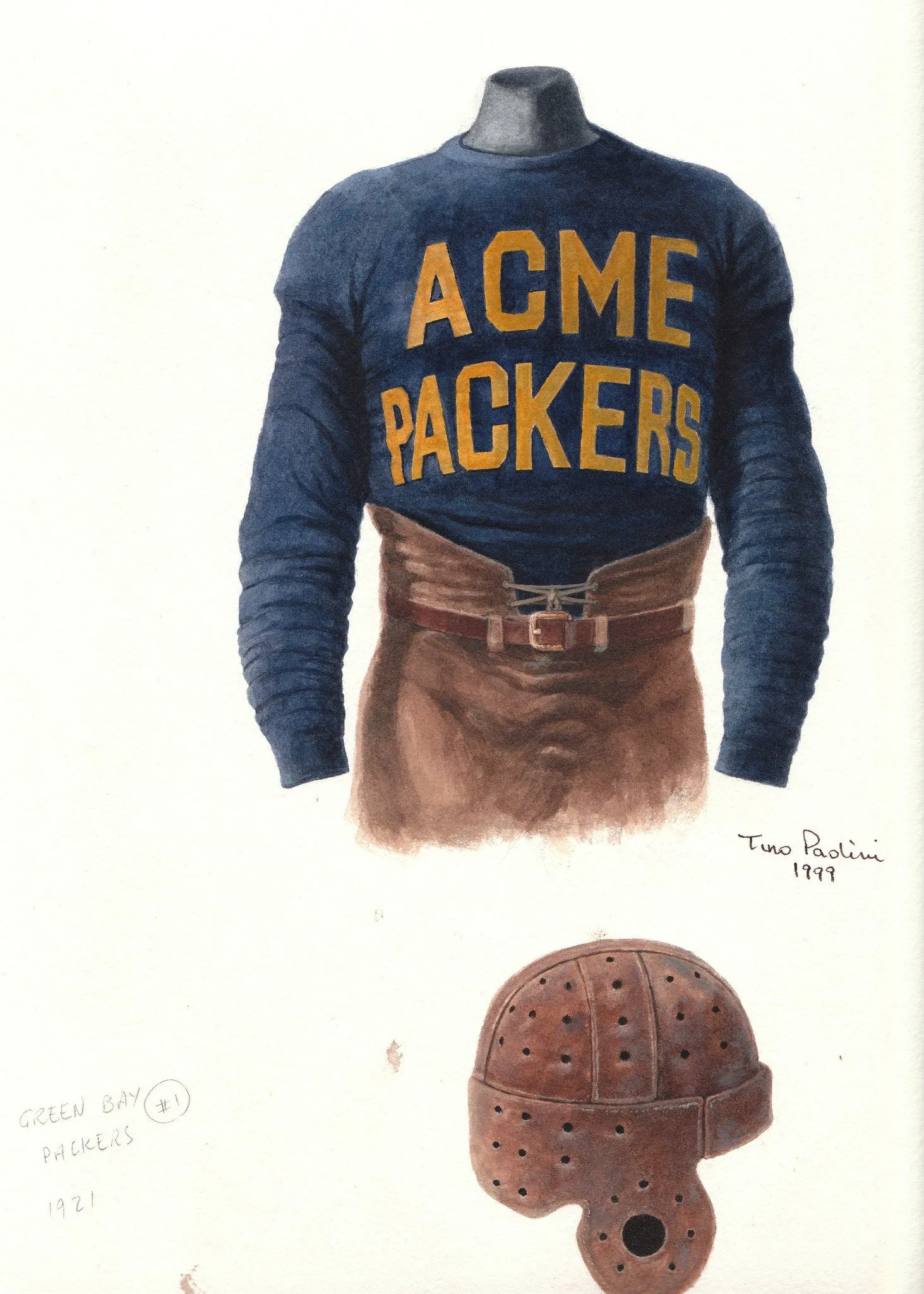 Green Bay Packers 1921 - Poster 1