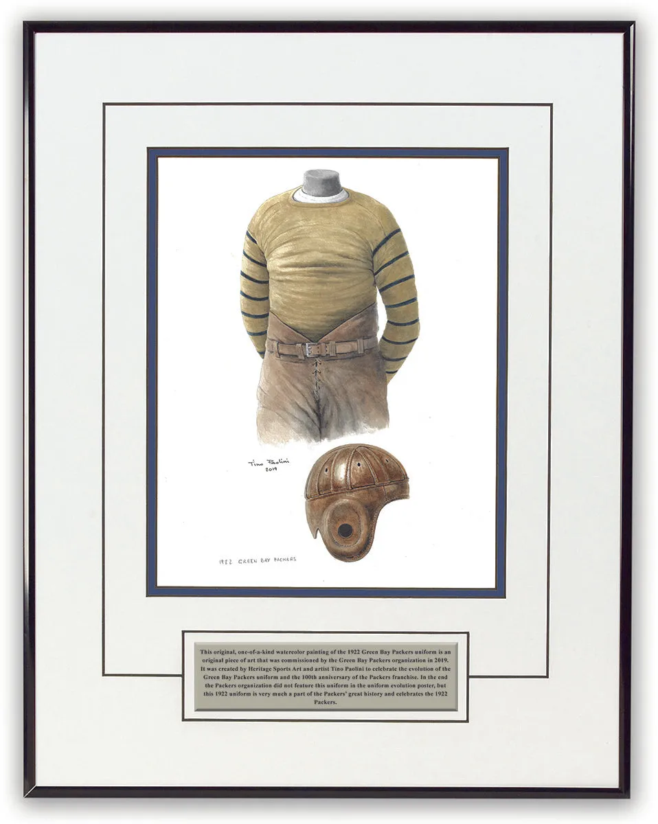Green Bay Packers 1922 - Artwork not used