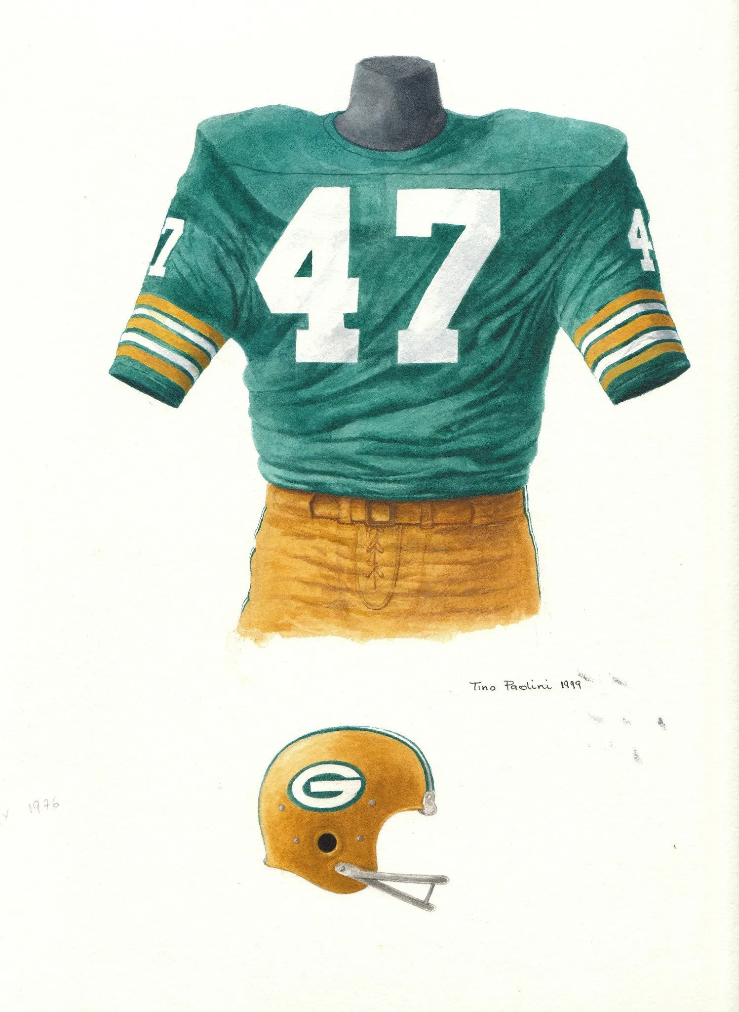 Green Bay Packers 1976 - Poster 1   2