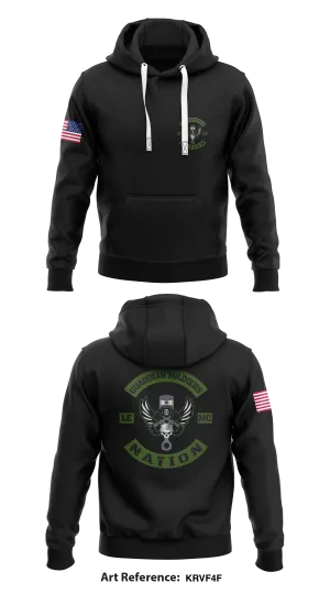 Guardian Soldiers Law Enforcement Motorcycle Club Store 1  Core Men's Hooded Performance Sweatshirt - kRVf4f
