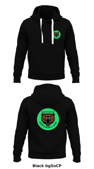 GUNNIN GRIZZLIES Store 1  Core Men's Hooded Performance Sweatshirt - bgSoCP