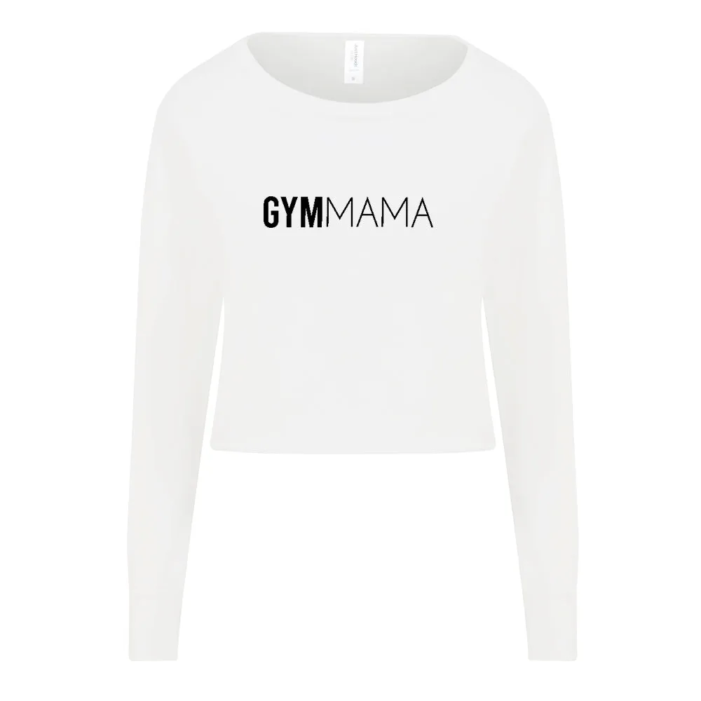 Gym Mama Training Cropped Sweatshirt