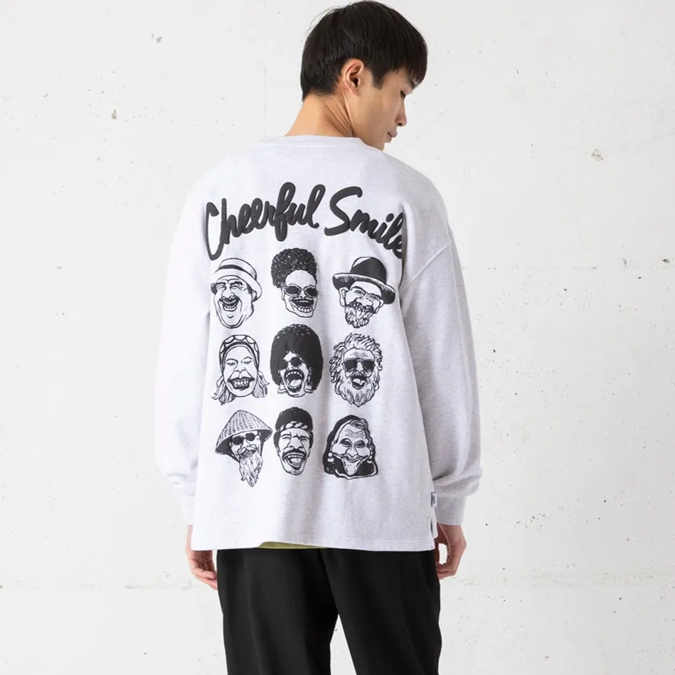 gym master | ジムマスター　“Cheerful Smile”10.3ozスウェットビッグTee