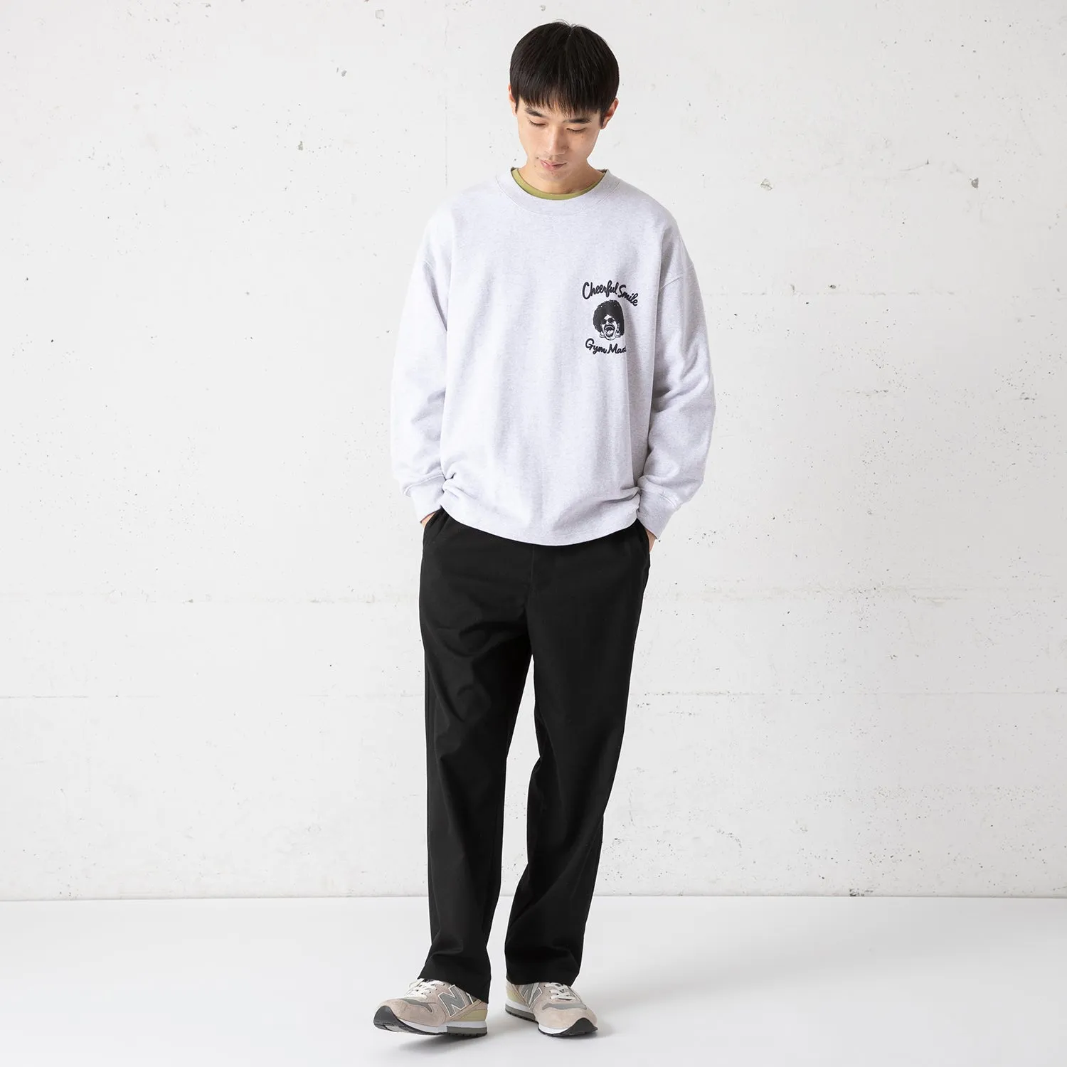 gym master | ジムマスター　“Cheerful Smile”10.3ozスウェットビッグTee
