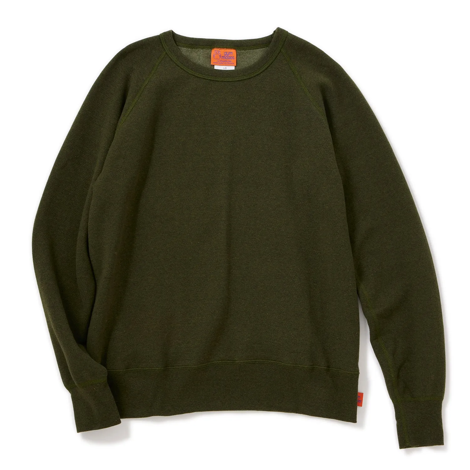 gym master | ジムマスター　sweat raglan basic crew-neck