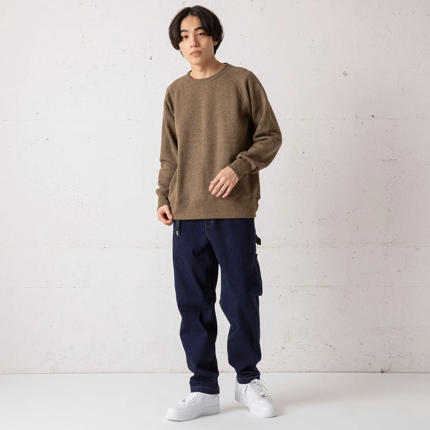 gym master | ジムマスター　sweat raglan basic crew-neck