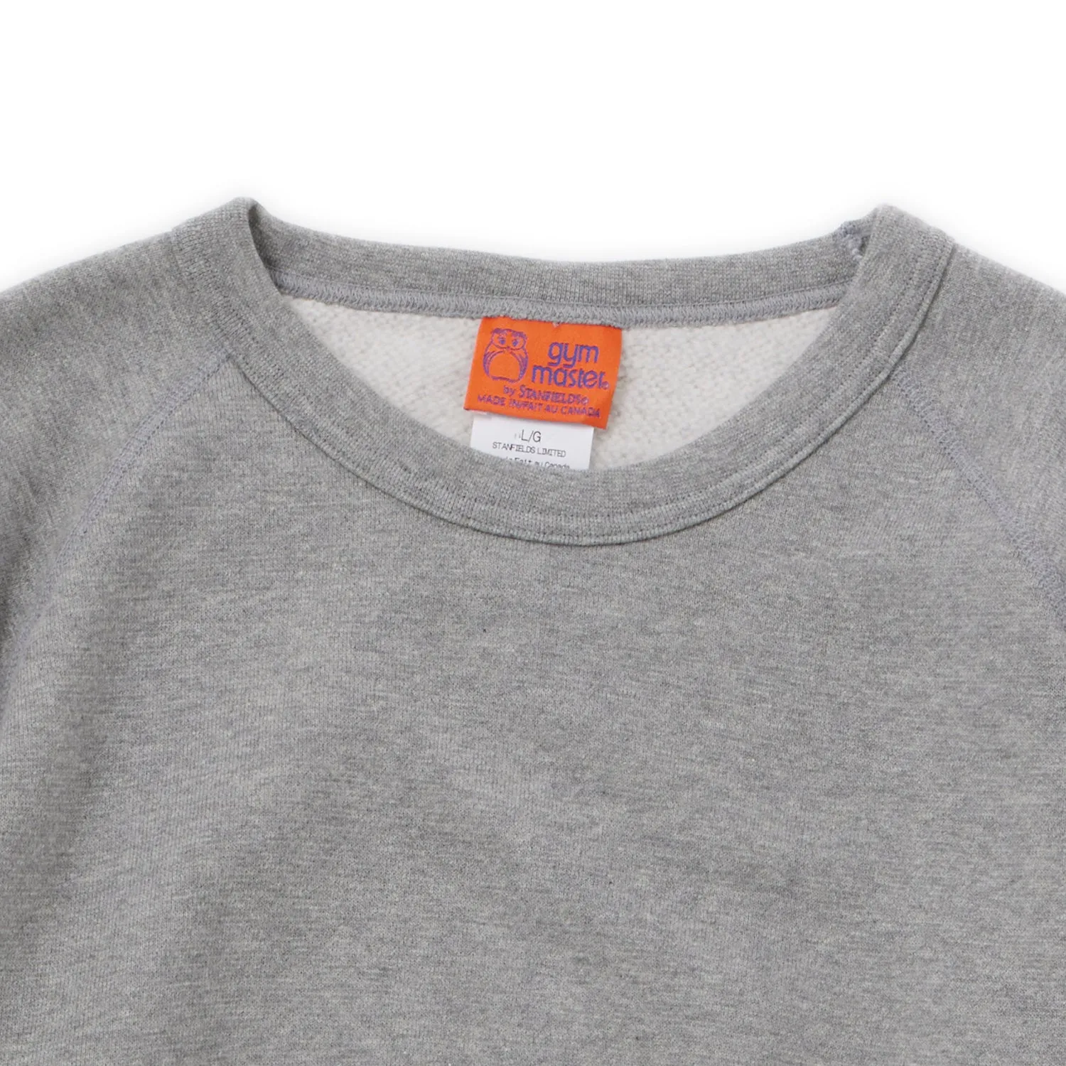 gym master | ジムマスター　sweat raglan basic crew-neck