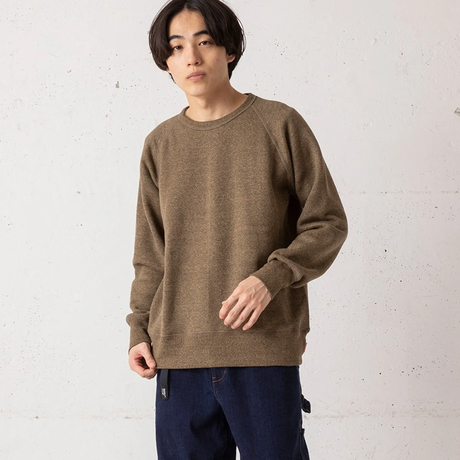 gym master | ジムマスター　sweat raglan basic crew-neck