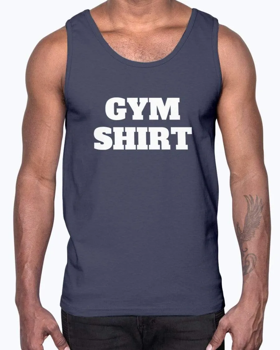 Gym Shirt Cotton Tank Top