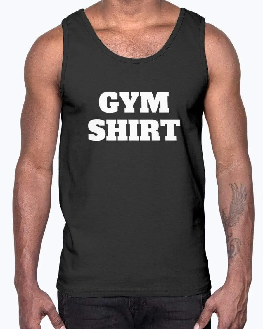 Gym Shirt Cotton Tank Top