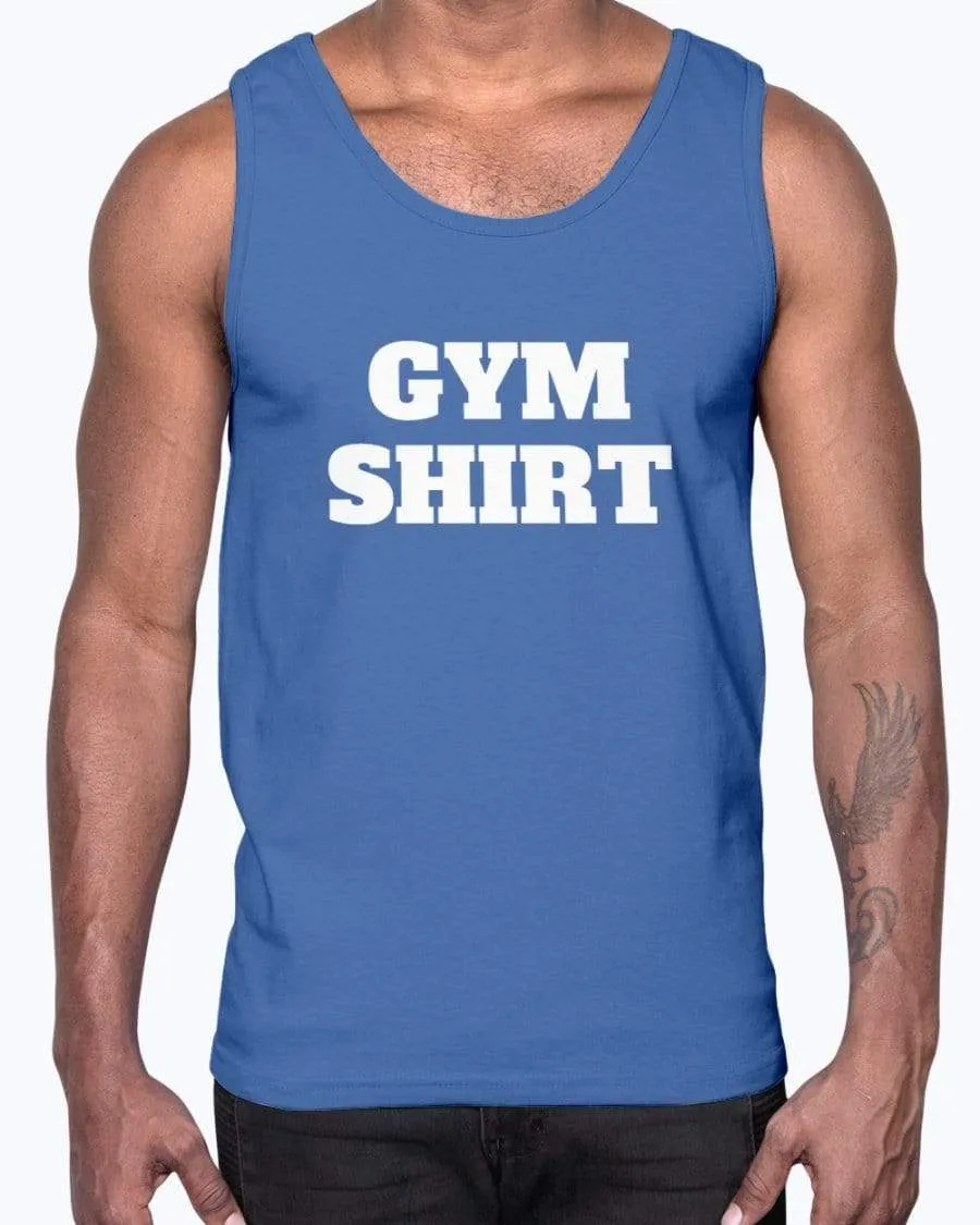 Gym Shirt Cotton Tank Top