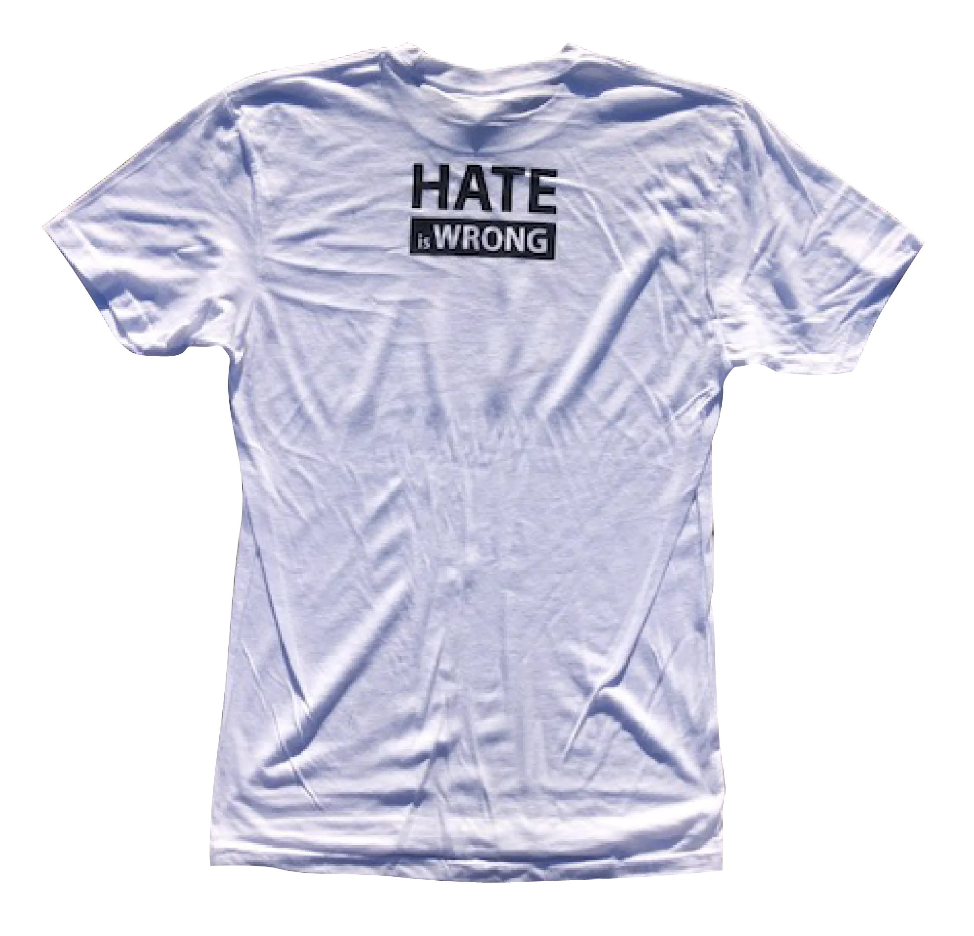 Hate is Wrong Graphic T-Shirt - White (Esera)