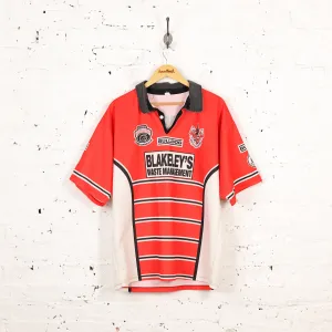 Headlock Vintage Leigh Centurions Home Rugby Shirt - Red - L