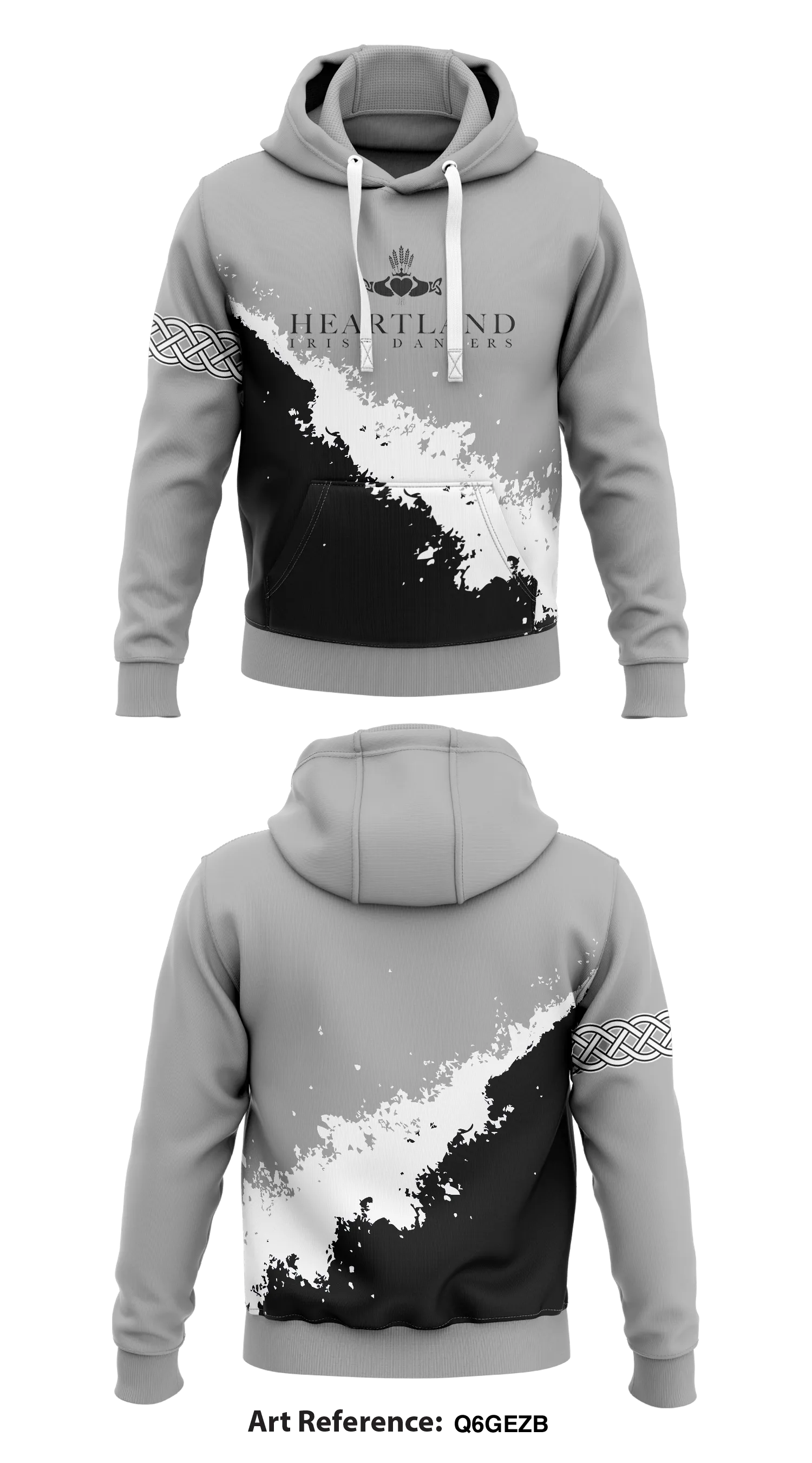 Heartland Irish Dance  Core Men's Hooded Performance Sweatshirt - q6GEzB