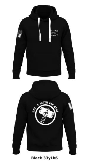 HHC, 1-138th INF REGT  Store 1  Core Men's Hooded Performance Sweatshirt - 33yLk6